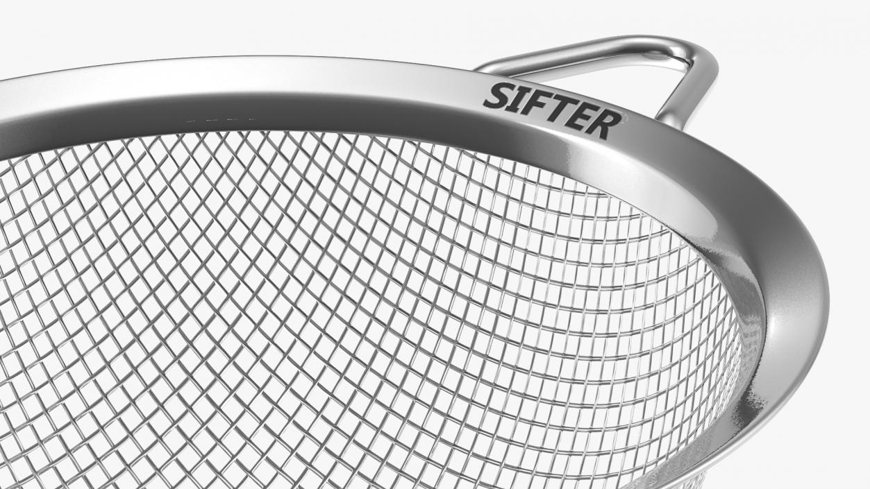 3D model Fine Mesh Sieve