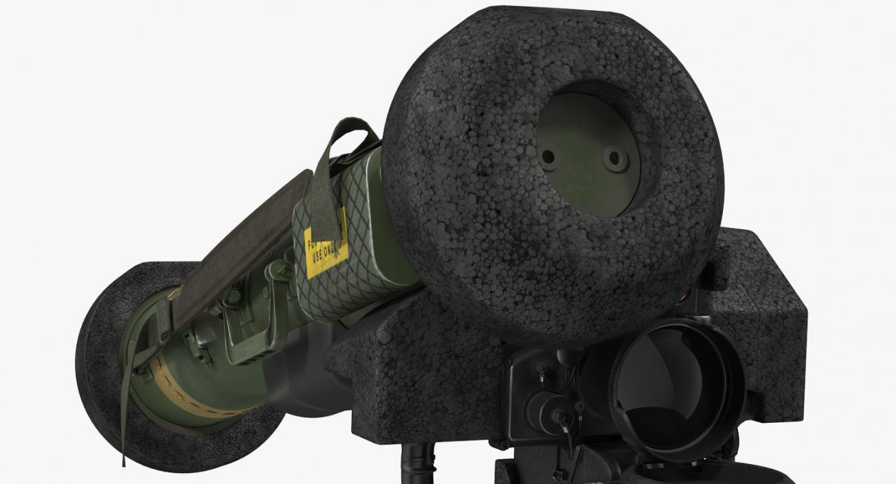 Anti Tank Missile FGM-148 Javelin Set 3D