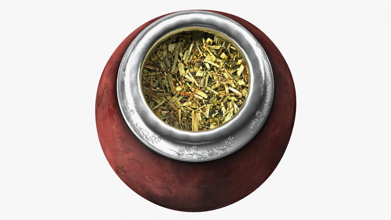 Yerba Calabaza with Mate 3D model