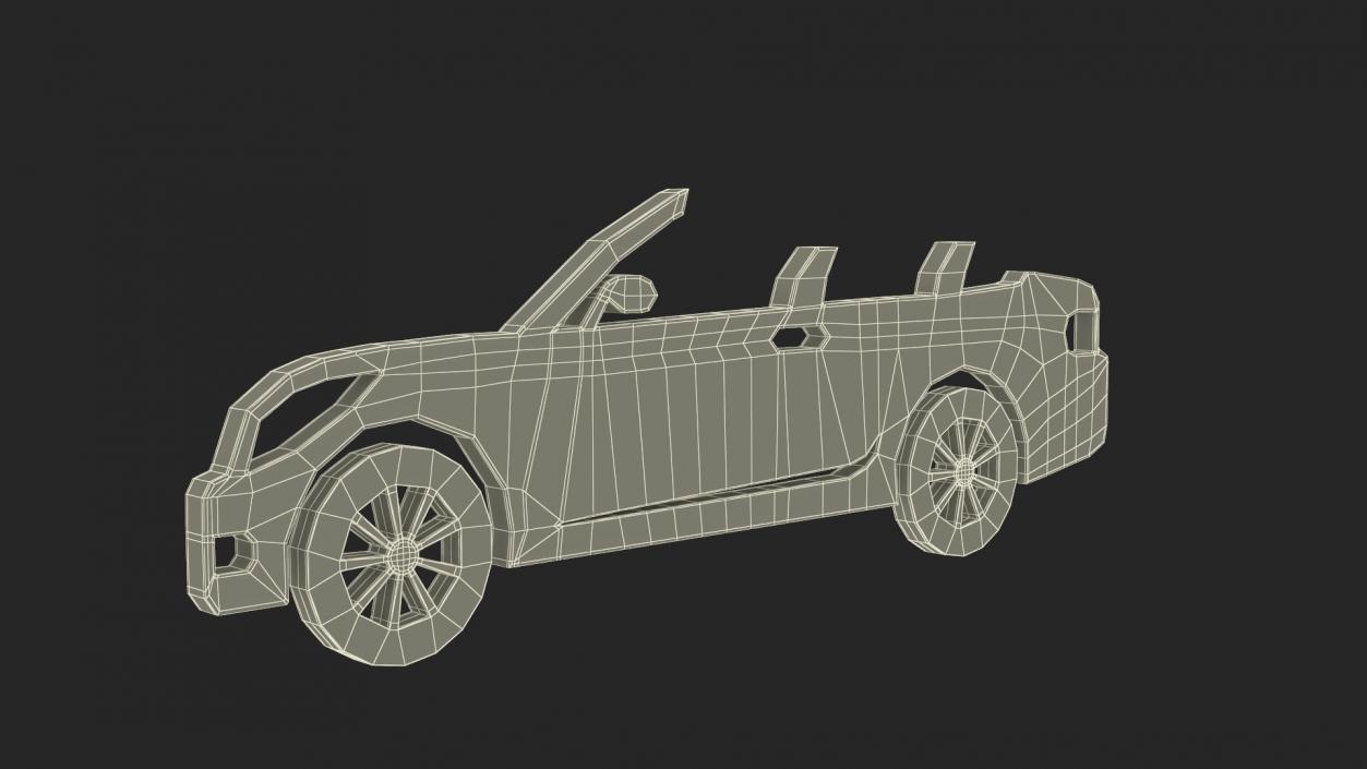 3D Car Silhouettes Collection 6 model