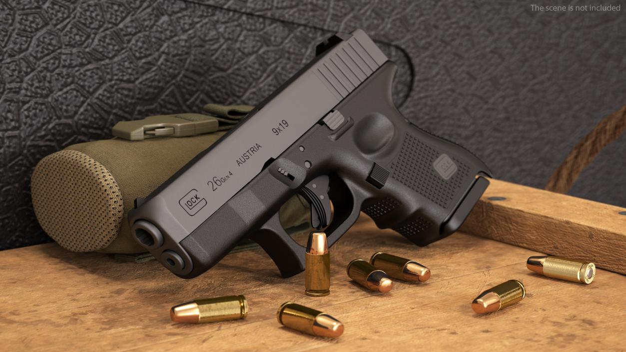 GLOCK 26 9mm 3D