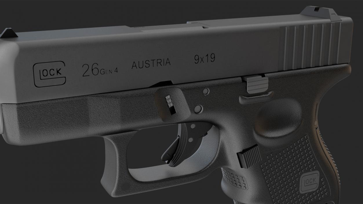 GLOCK 26 9mm 3D