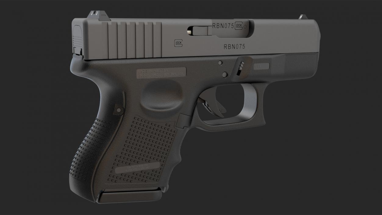 GLOCK 26 9mm 3D