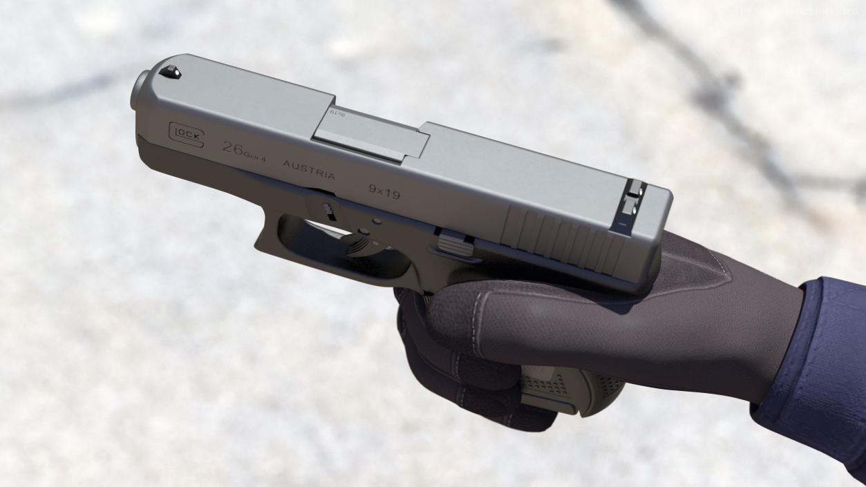 GLOCK 26 9mm 3D