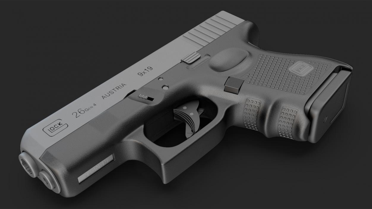 GLOCK 26 9mm 3D