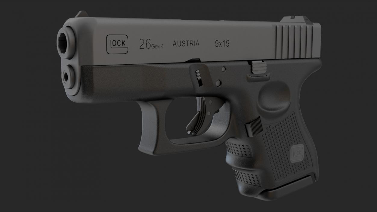 GLOCK 26 9mm 3D