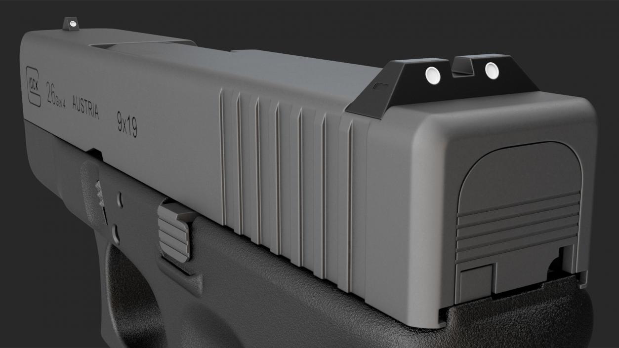 GLOCK 26 9mm 3D