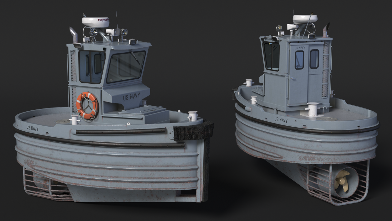 3D Boomin Beaver US NAVY Boat