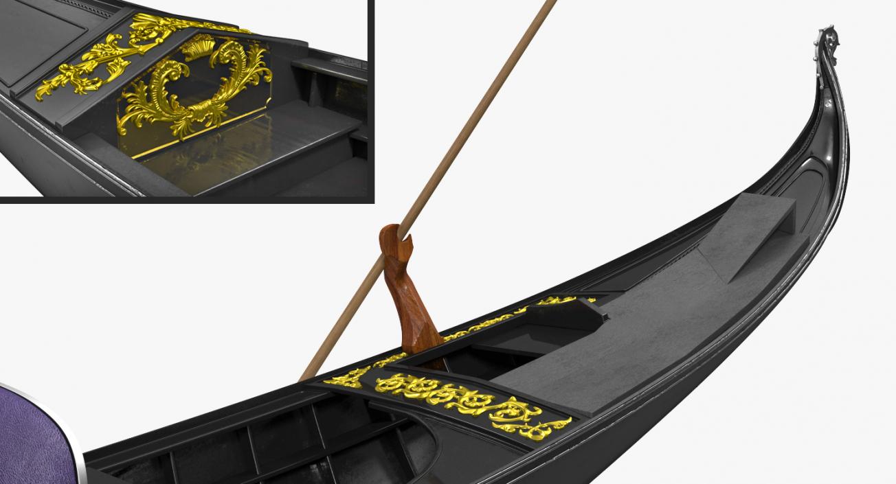 Gondola Boat 3D