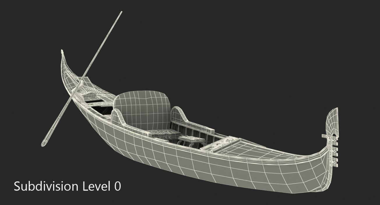 Gondola Boat 3D