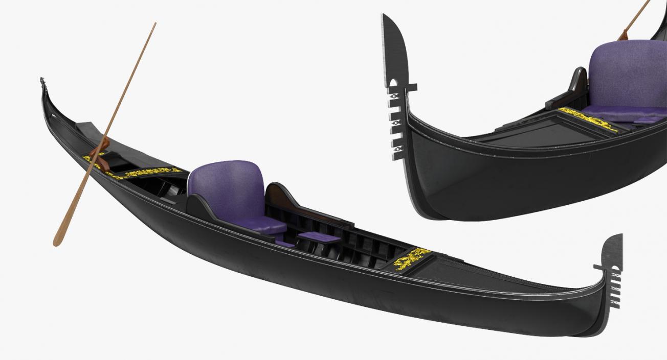 Gondola Boat 3D