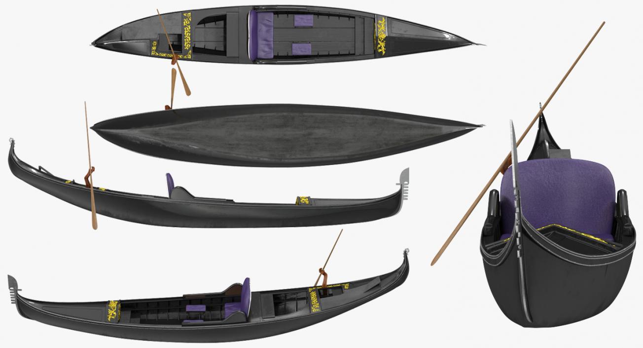 Gondola Boat 3D