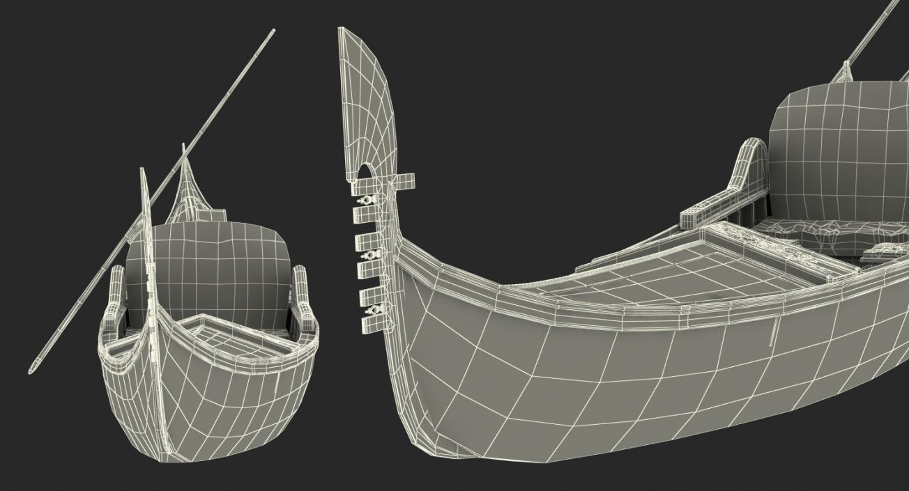 Gondola Boat 3D