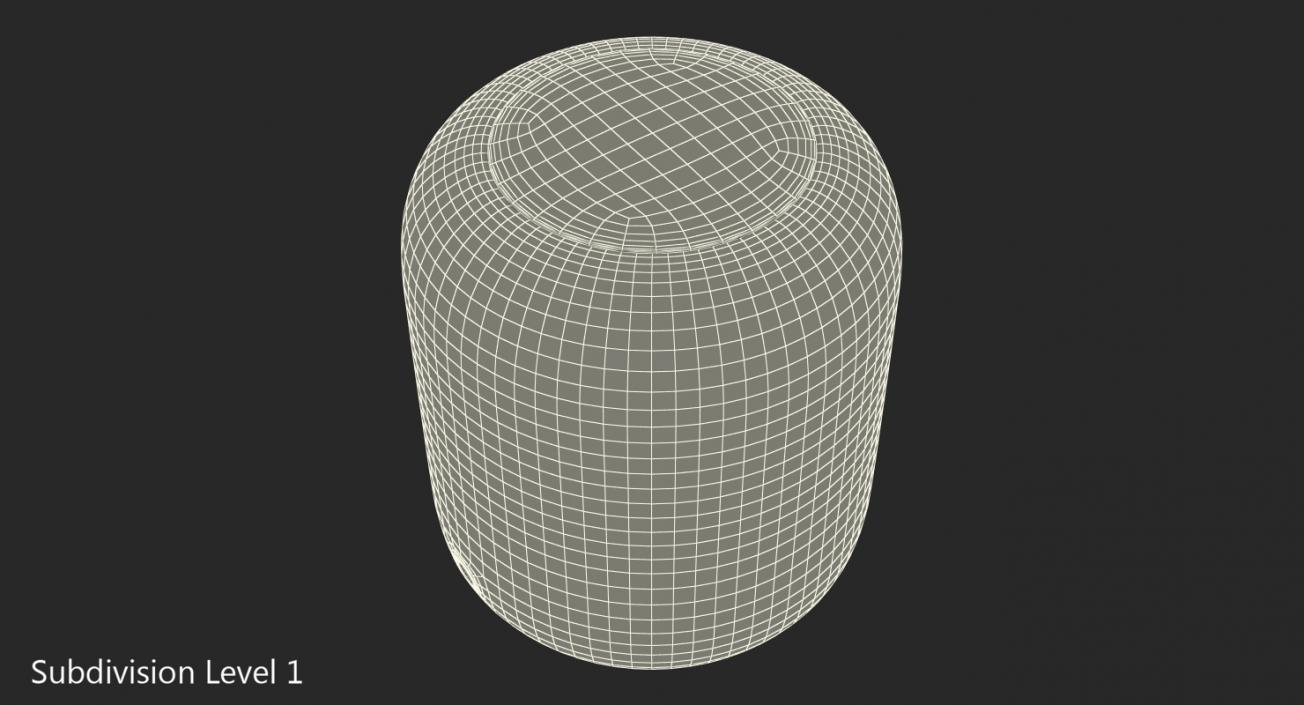 3D Apple HomePod model