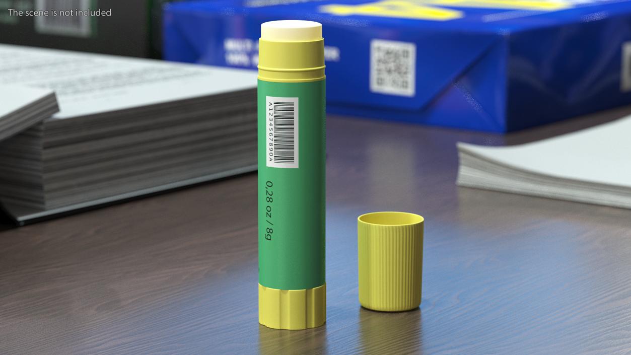 Washable Glue Stick 3D model