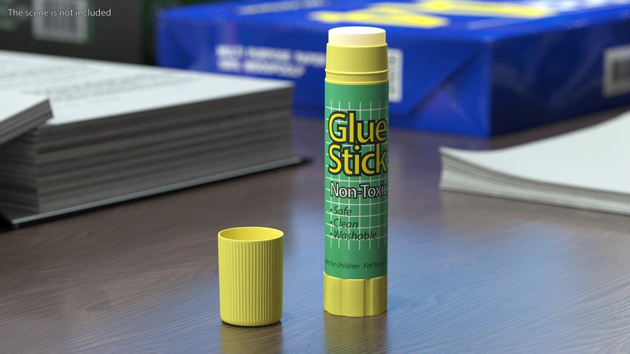 Washable Glue Stick 3D model