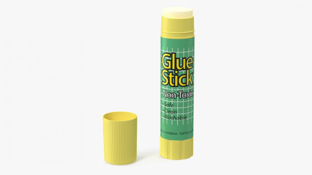 Washable Glue Stick 3D model