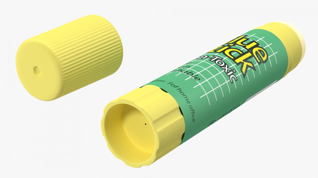 Washable Glue Stick 3D model