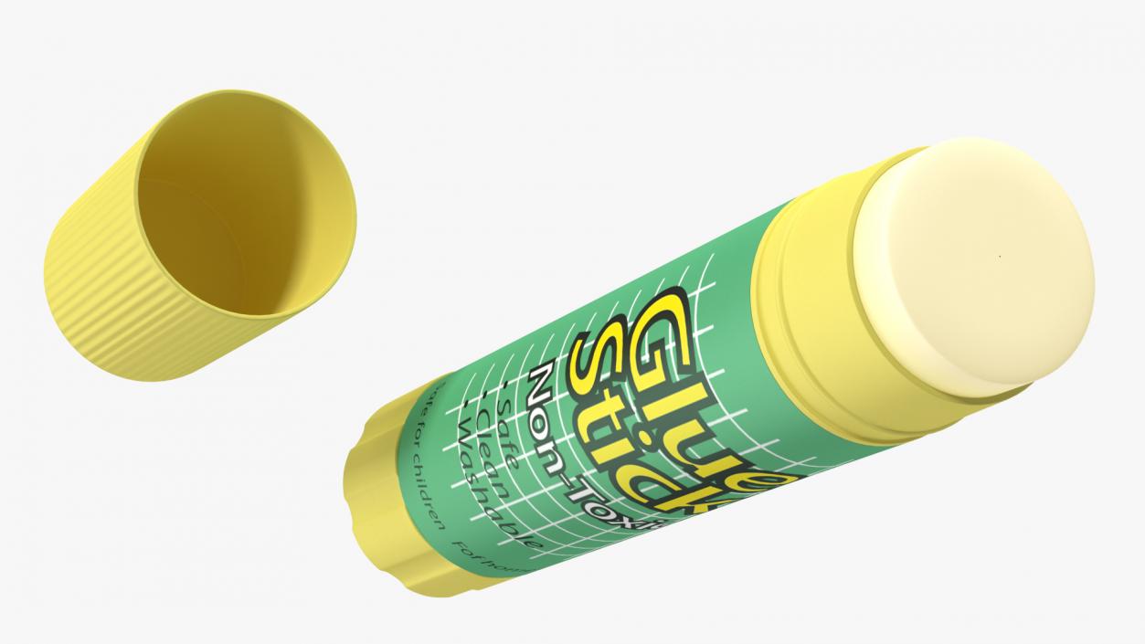 Washable Glue Stick 3D model