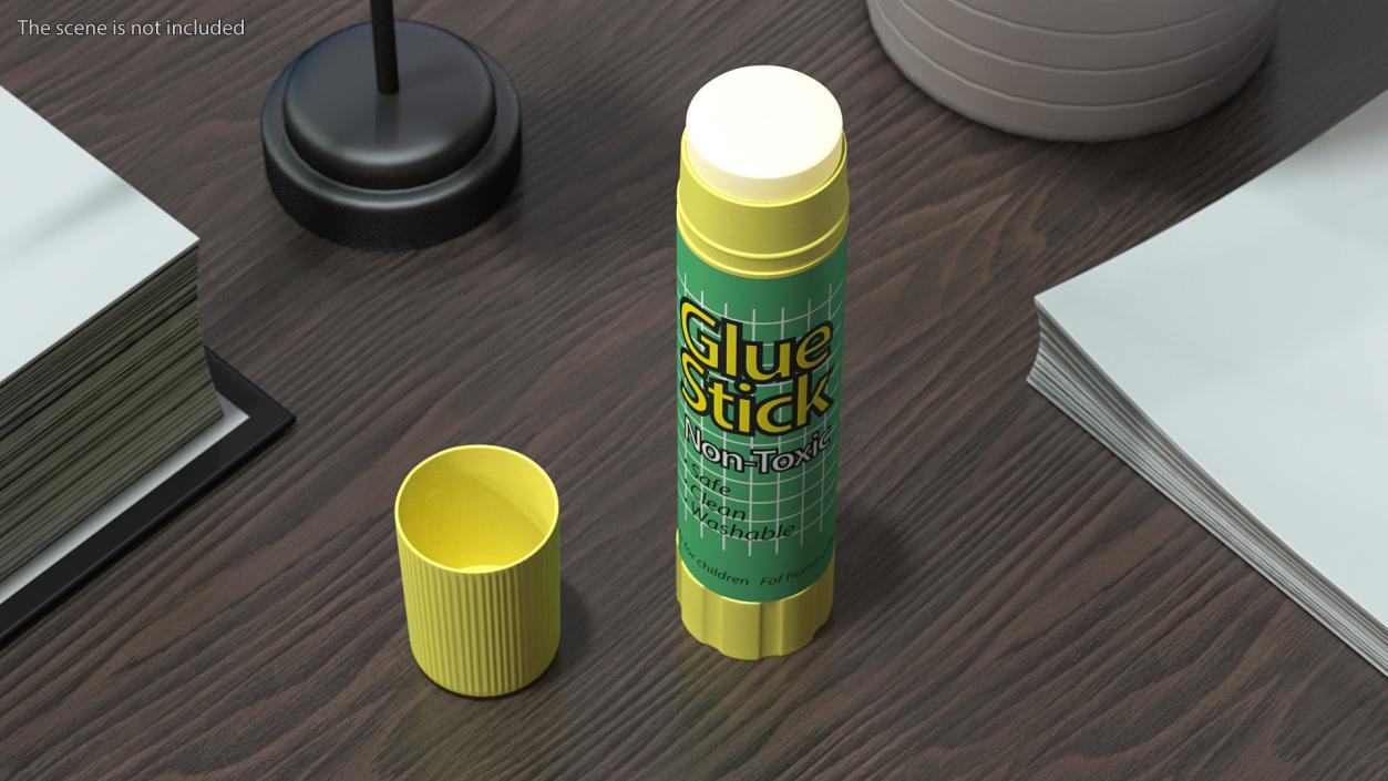 Washable Glue Stick 3D model