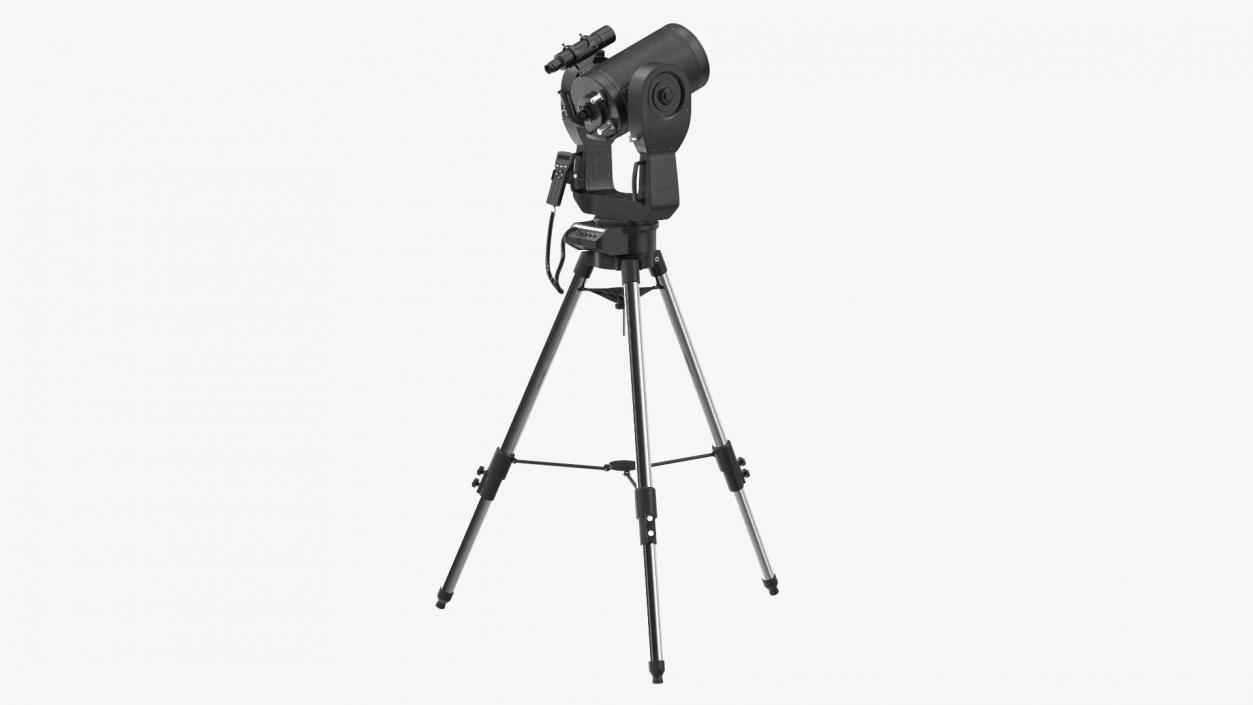 3D Telescope 8 Inch with Tripod model