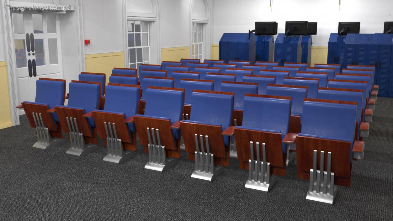 3D Auditorium Seats