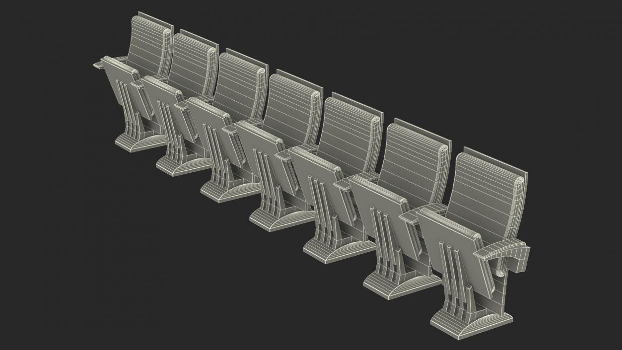 3D Auditorium Seats