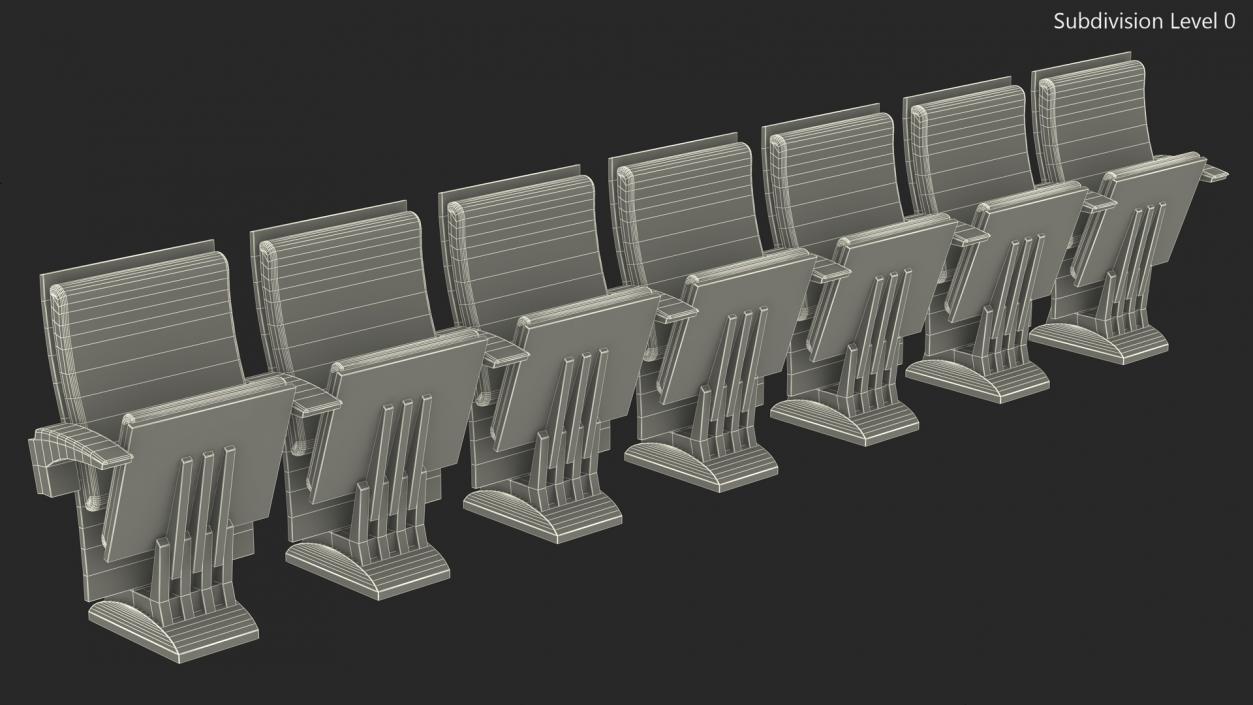 3D Auditorium Seats