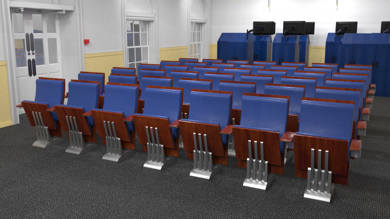 3D Auditorium Seats