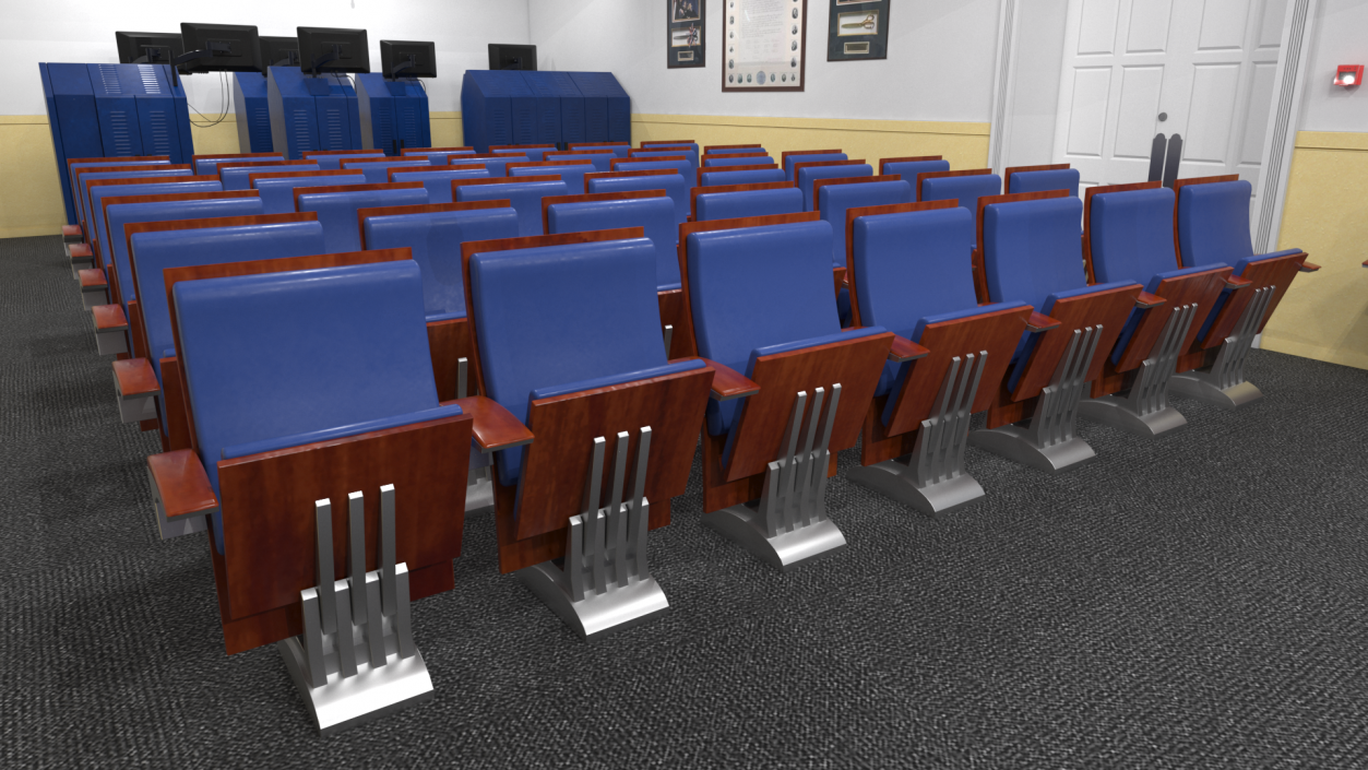 3D Auditorium Seats