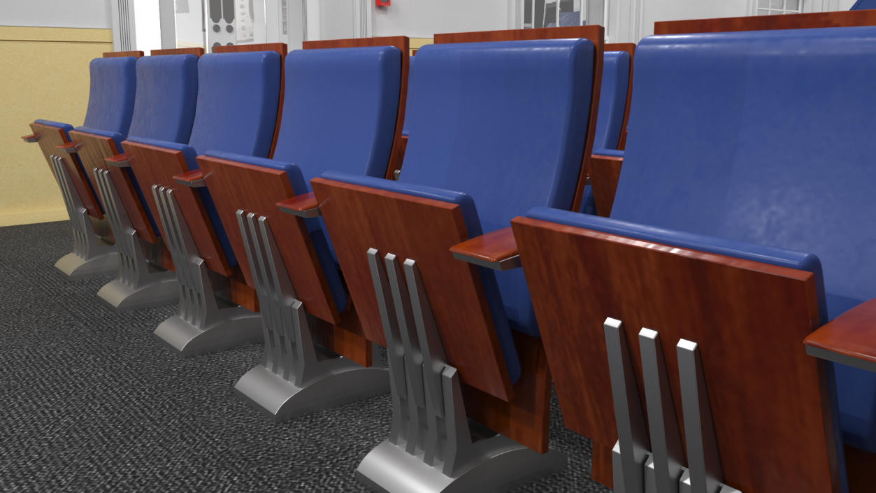 3D Auditorium Seats