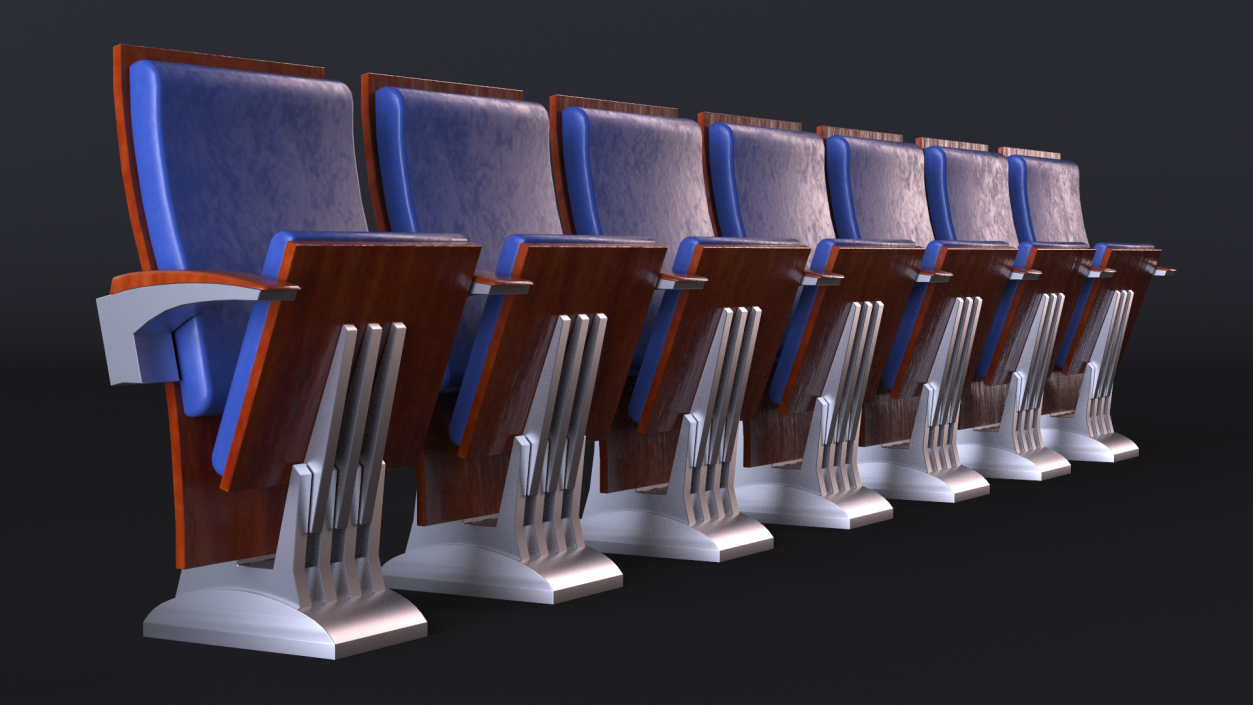 3D Auditorium Seats