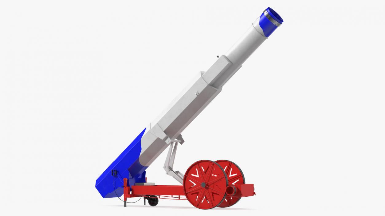 3D model Circus Human Cannonball Rigged