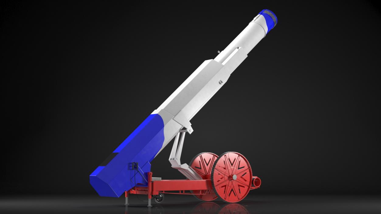 3D model Circus Human Cannonball Rigged