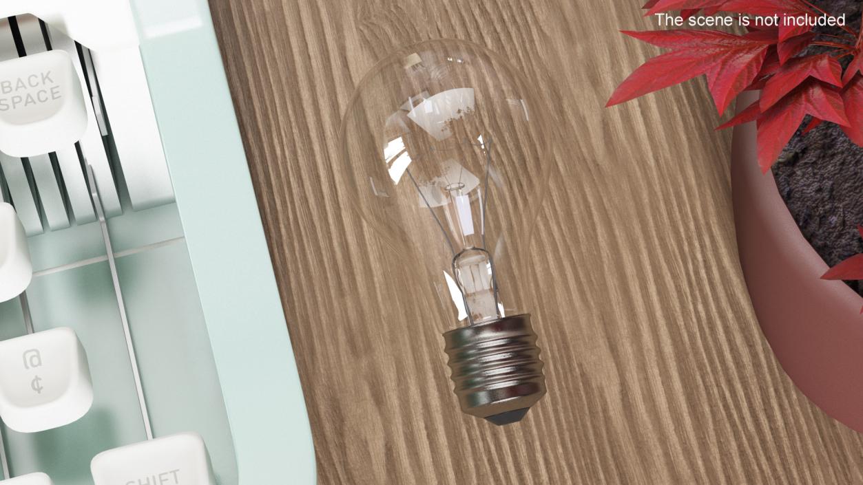 Standard Light Bulb 3D model