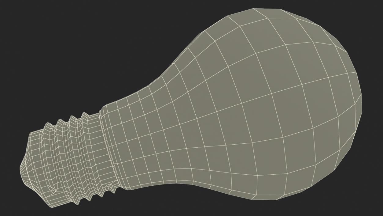 Standard Light Bulb 3D model