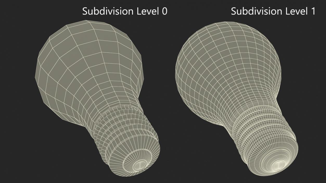 Standard Light Bulb 3D model