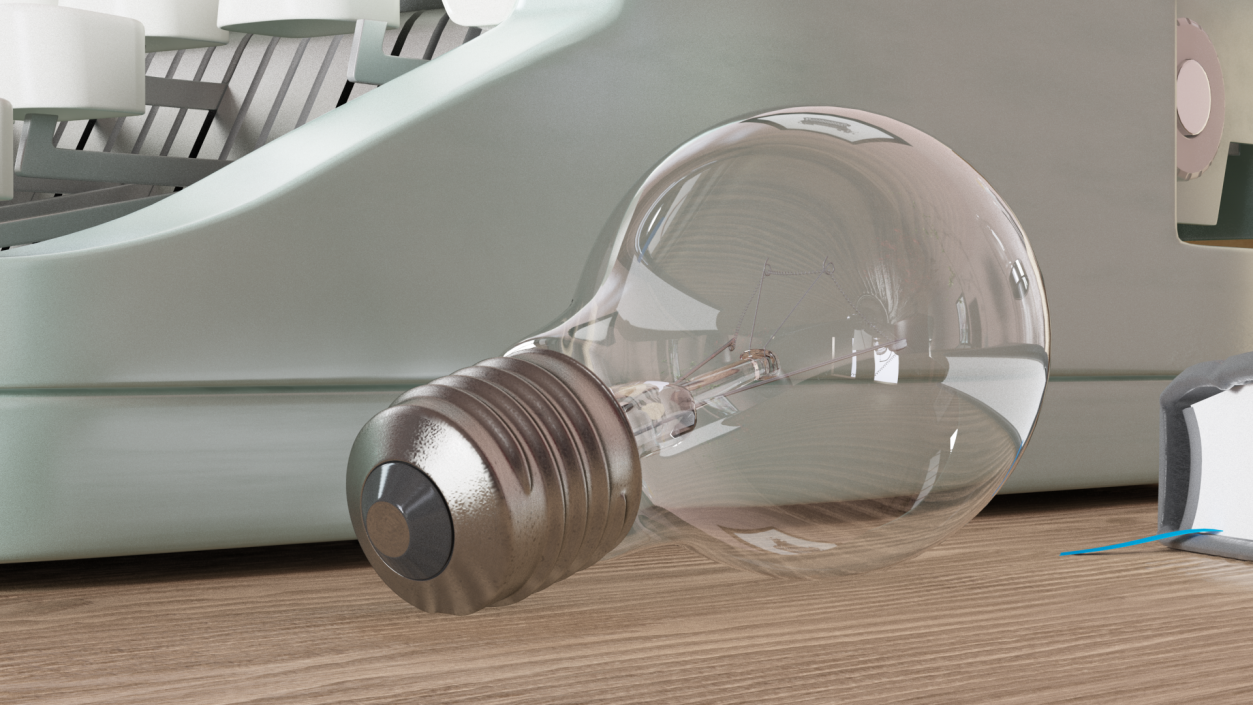 Standard Light Bulb 3D model