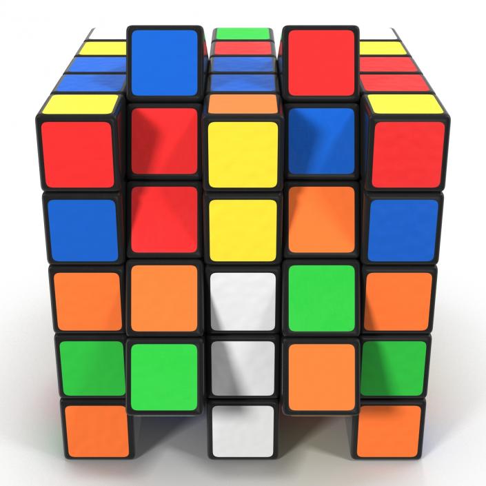 3D model Rubiks Cube 5x5