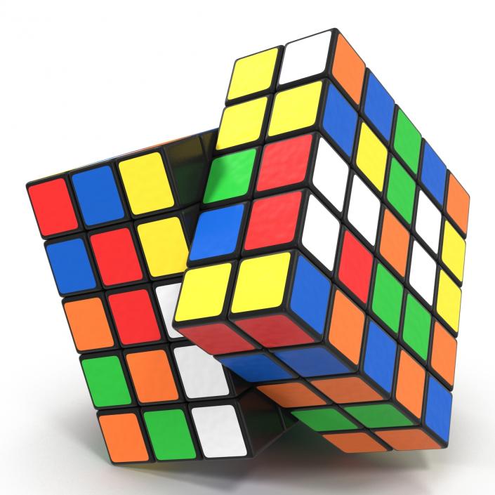 3D model Rubiks Cube 5x5