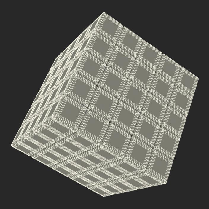 3D model Rubiks Cube 5x5