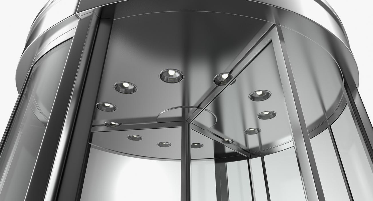 3D Revolving Door System