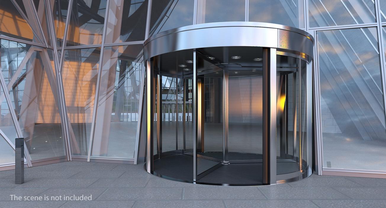 3D Revolving Door System