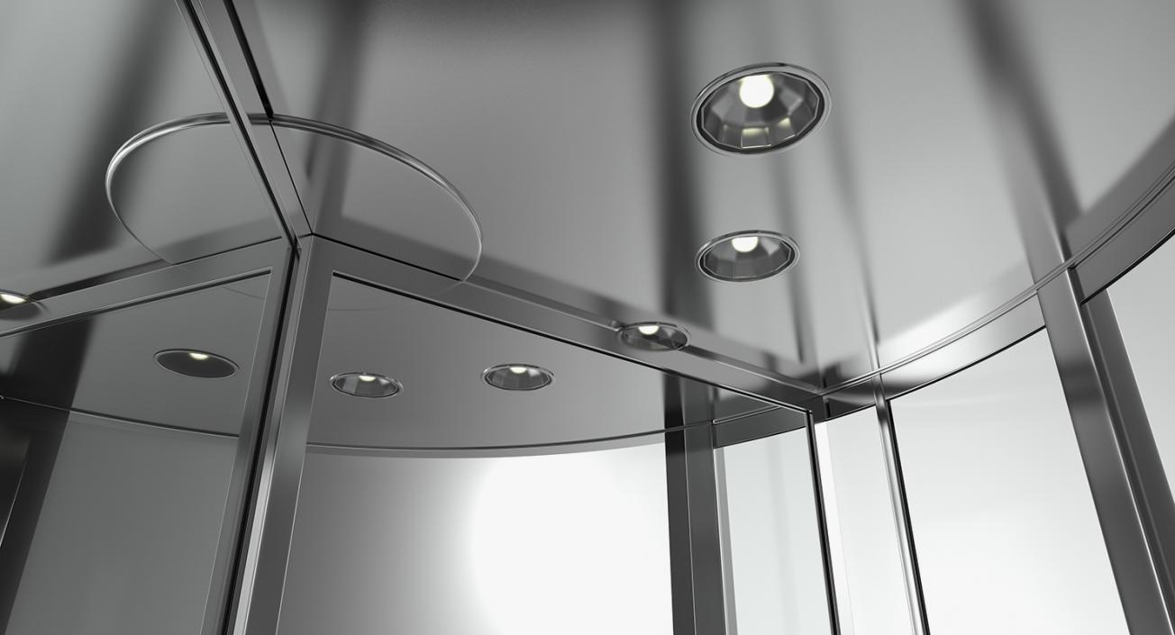 3D Revolving Door System