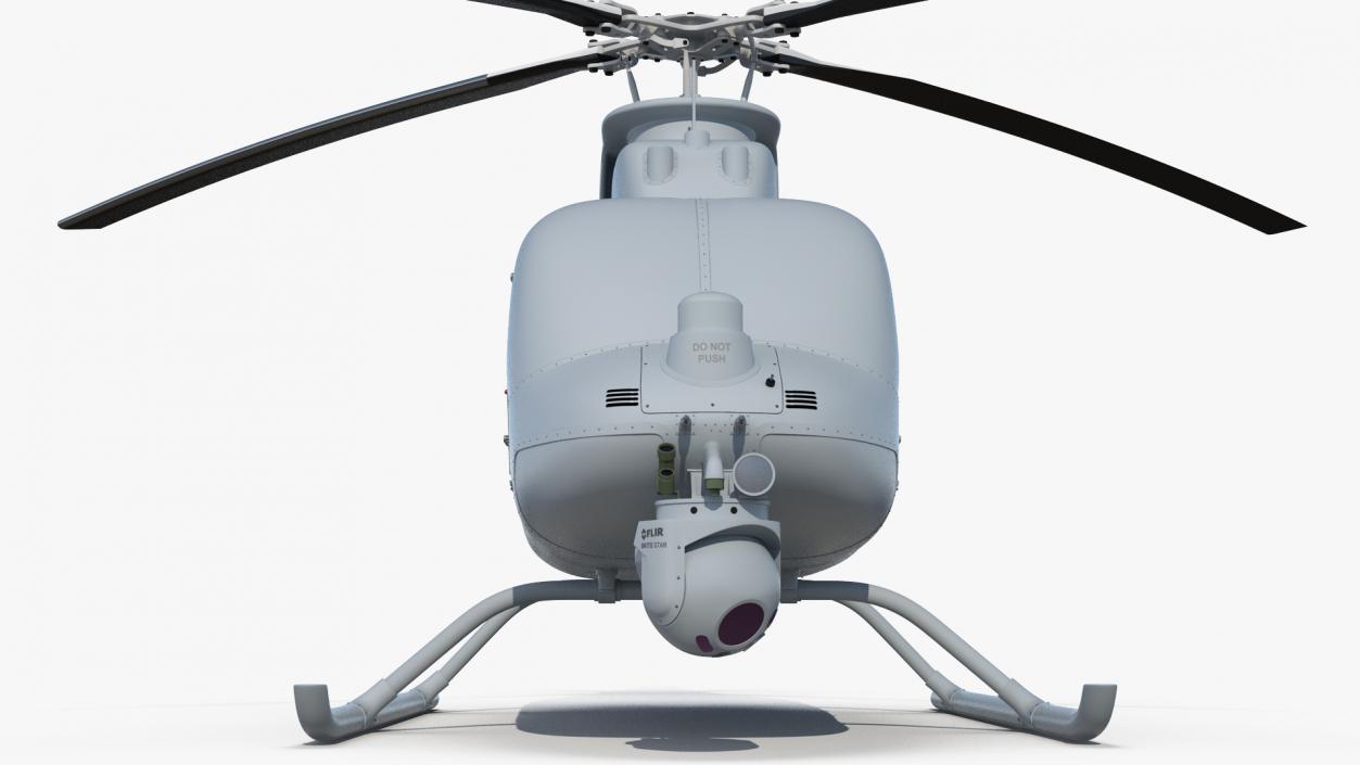 3D model Northrop Grumman MQ-8C Fire Scout Unmanned Helicopter Rigged