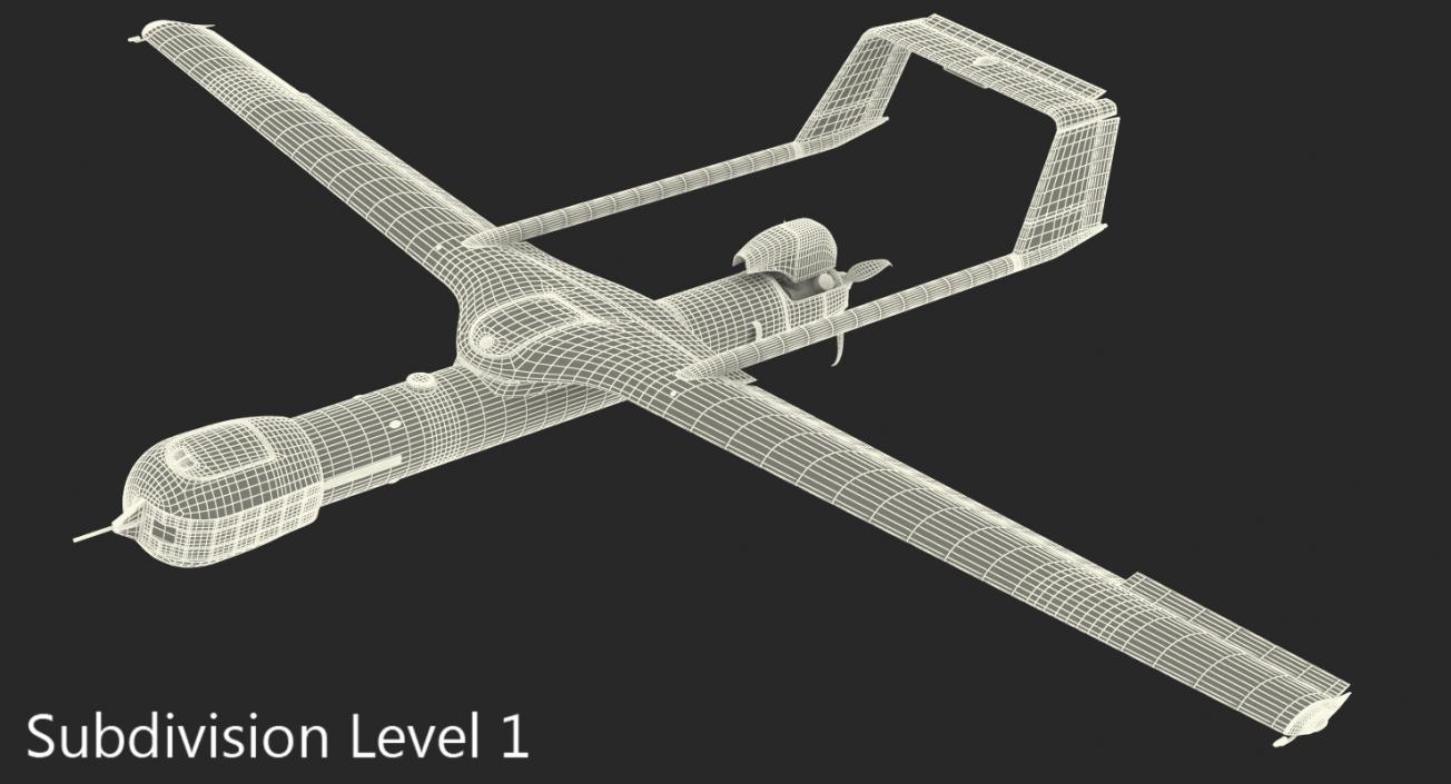 3D model Mini UAV ScanEagle 3