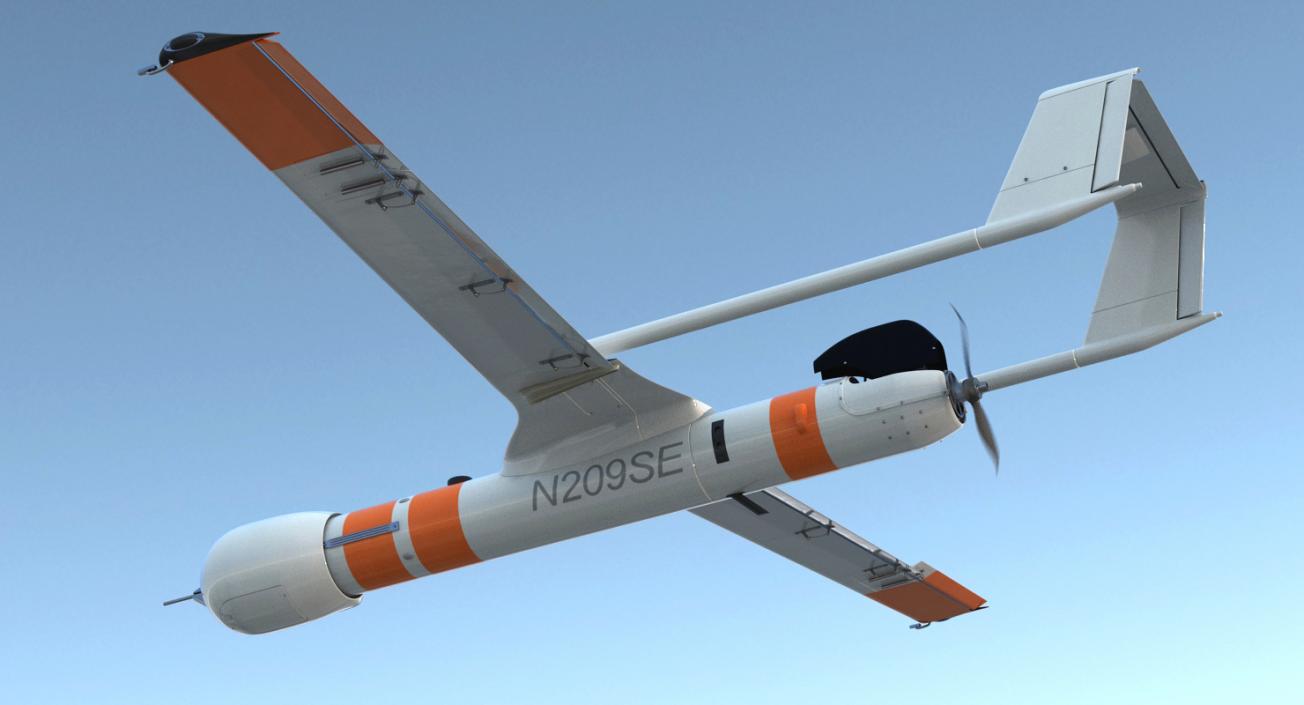 3D model Mini UAV ScanEagle 3