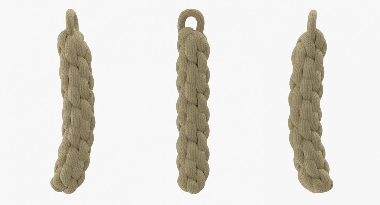 3D Piece of Rope model