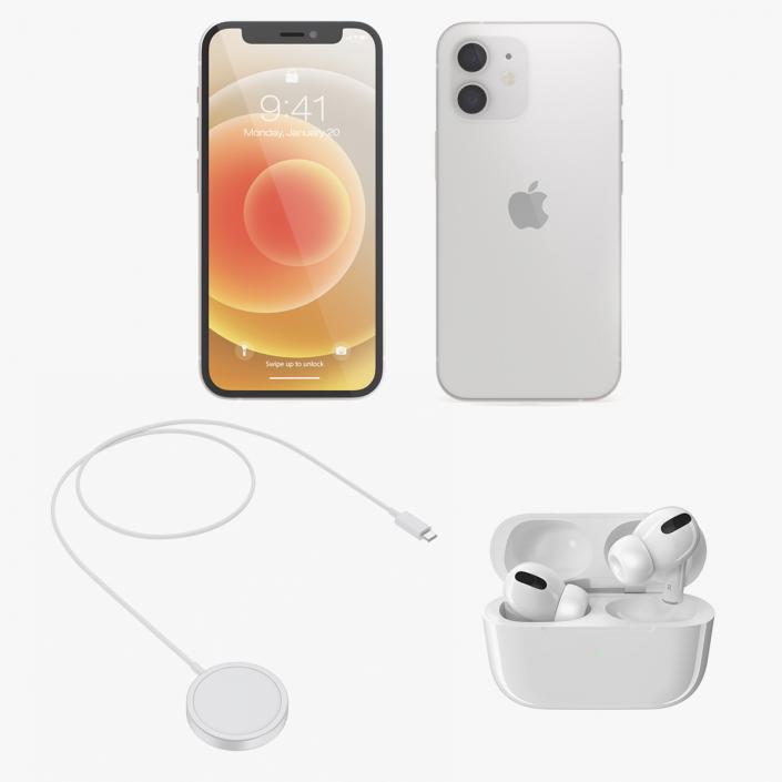 3D Apple Electronics Collection model