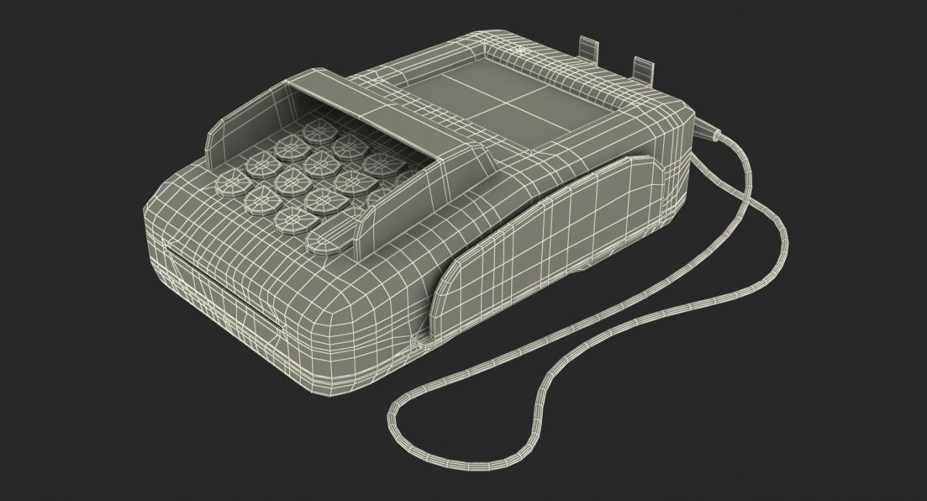 Credit Card Terminals Collection 3D